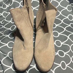 Crown Vintage Tan Suede leather Boots size 11